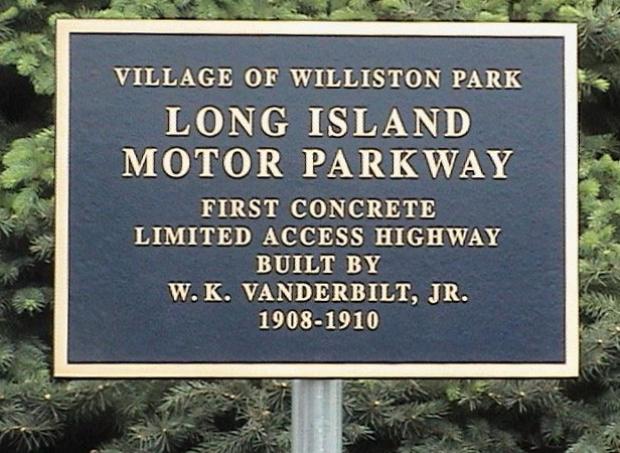 My Motor Parkway Story #3: Bob Valentine and the Williston Park Historic Marker