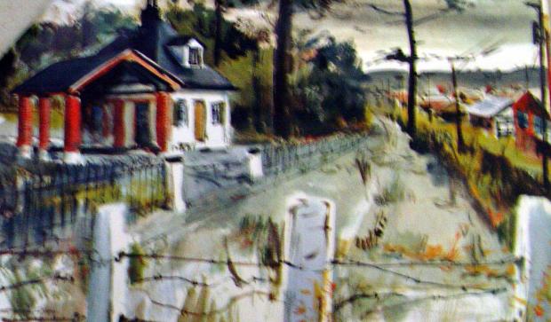 The Long Island Motor Parkway Paintings By Harvey Kidder