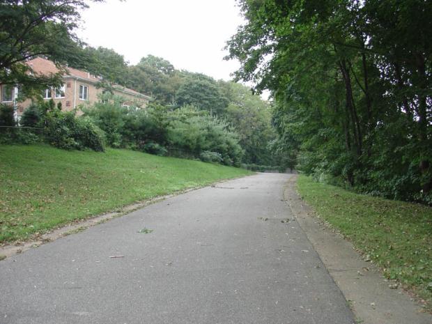 How much of the Long Island Motor Parkway still exists?