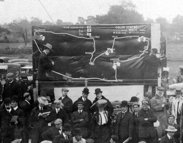 The Curious Map Scoreboard at the 1906 Vanderbilt Cup Race