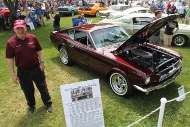 The Artwork of Gregg Merksamer:Chrysler’s Chrysler & Mustang III at the Greenwich Concours 2012-2016