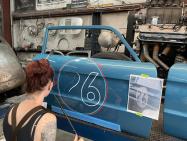 Restoration Update: Video: HotRod Jen recreates the hand-painted #26 racing numbers and bullets for the Holman Moody Challenger III