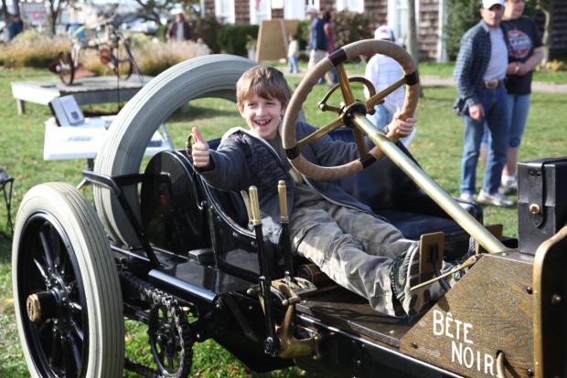 The “Black Beast” at the 2009 Hallockville Car Show