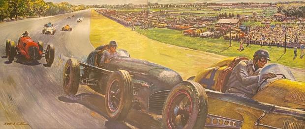 Helck Family Collection: Peter Helck’s “Murder Car” featured in The Saturday Evening Post