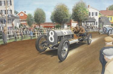 The Making of an Alco Black Beast Watercolor Painting