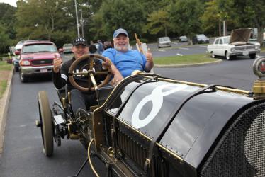 The Black Beast  Has a Blast at the LI Moose Classic Car Club Show
