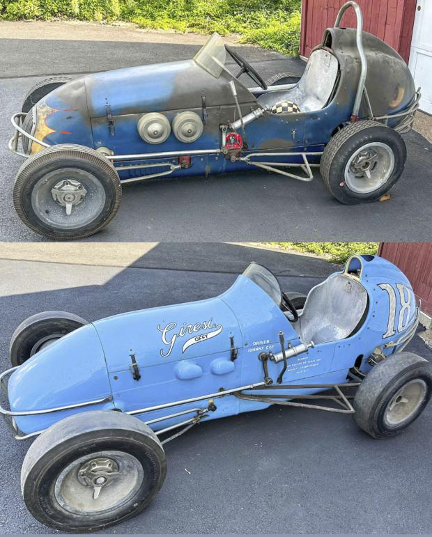 Marty Himes Estate Auction: Two special midget racers