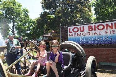 Smiles and Thumbs Up from the 2013 Klingberg Vintage Motorcar Festival