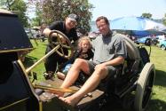 Smile and Thumbs Ups from the Glen Cove Waterfront Car Show