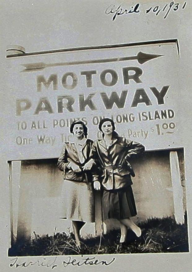 CSI Report: Two Women and A Motor Parkway Sign