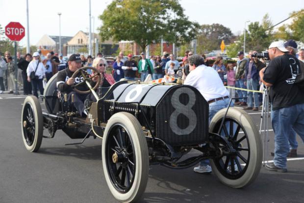Pioneering Driver Janet Guthrie Rides In the Alco Black Beast