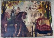 Mystery Painting #21 Partially Solved: A Work of Art from the Long Island Automotive Museum