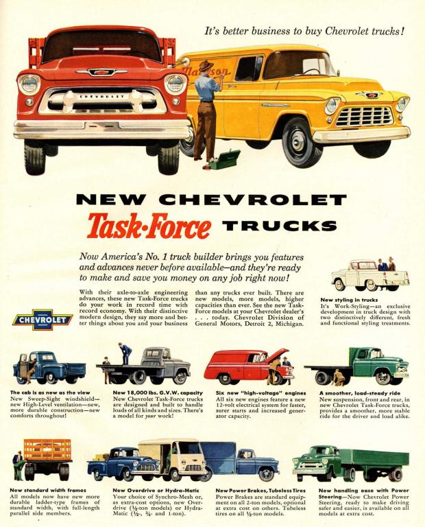 InstaGRAM Report: Peter Helck: Advertising and Art Part 2 — Chevrolet Trucks