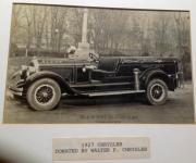 Saturday Search Findings: Walter Chrysler’s Chrysler Fire Truck (Updated: 12/25/14)
