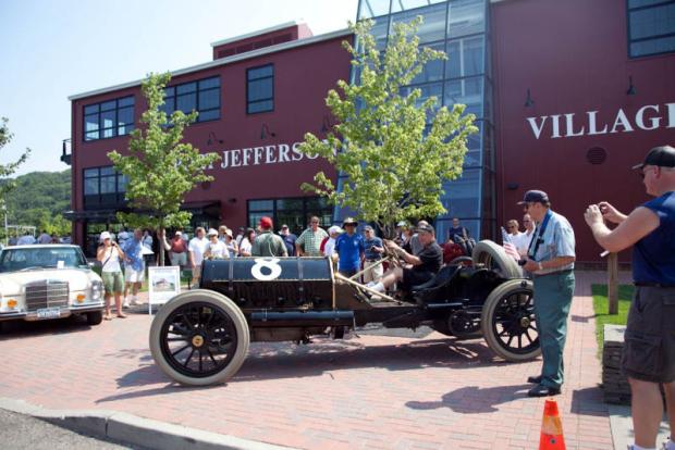 The “Black Beast” at Sunday’s Port Jefferson Hill Climb and Hicksville NY Autofest