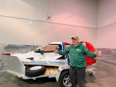 Updated 12/7/2023: A Slice of Automotive History- a 1984 Tritan A2 Aerocar #5 is coming to the Waterfront at Roslyn Collection