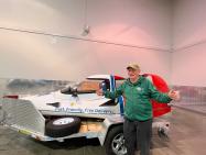 Updated 12/7/2023: A Slice of Automotive History- a 1984 Tritan A2 Aerocar #5 is coming to the Waterfront at Roslyn Collection
