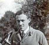 Mechanician Joe Marx in the 1906 Vanderbilt Cup Race