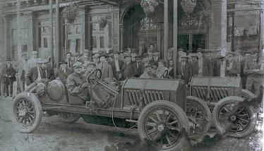 Mystery Friday Foto #26 Solved; A Pair of Oldsmobile Vanderbilt Racers in 1910