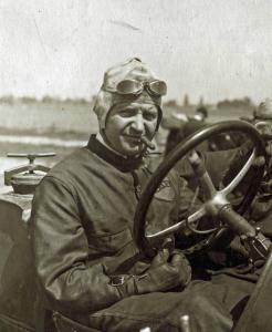 VanderbiltCupRaces.com Exclusive: Barney Oldfield Preparing for the 1914 Vanderbilt Cup Race