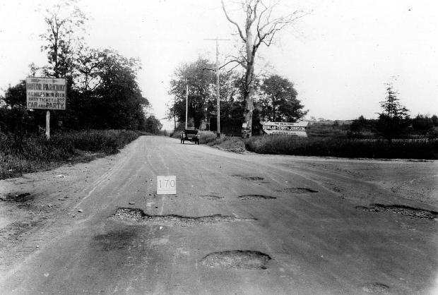 Mystery Foto #6 Solved:The Western Terminus of the Motor Parkway at Rocky Hill Road Circa 1917-1924