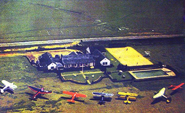 The Long Island Aviation County Club, the Motor Parkway and a Hangar