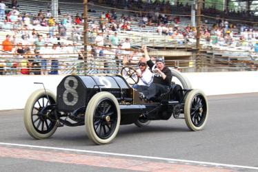 The Indianapolis Motor Speedway’s “Yard of Bricks”