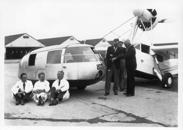 Mystery Friday #35 Solved: Buckminster Fuller’s Dymaxion #1 on a 1933 Test Run at Roosevelt Field