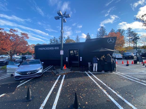 Test drive the Mercedes EQ this Sunday