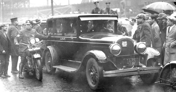 Mystery Foto #67 Solved: The First East-West Transatlantic Flyers Arrive in NYC in a 1928 Chrysler