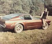 The newly discovered owner of the Mustang III Concept Show Car in 1968 and 1969