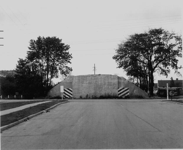 Mystery Friday Foto #17 Solved: The Lone Newbridge Road Bridge Abutment in 1955