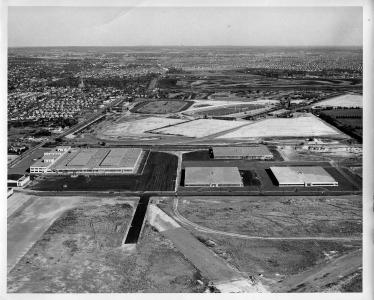 Mystery Foto #9 Solved: An Aerial Looking East Over Roosevelt Field. Circa 1952