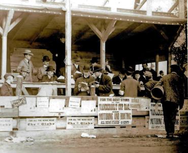 Mystery Foto #46 Solved: The 1904 press box/officials’ stand on Jericho Turnpike in Westbury