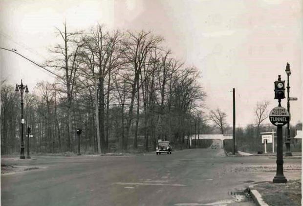 Update: Mystery Foto #44 Solved: The Hollis Court Boulevard Motor Parkway Bridge in 1940