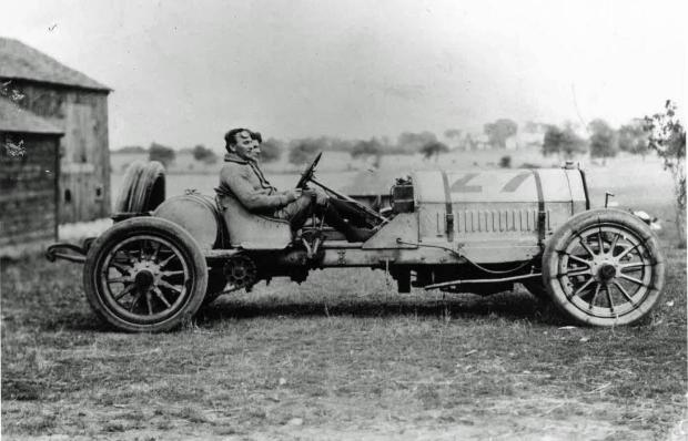 Mystery Foto #25 Solved: Harry Grant preparing the Alco “White Beast”&nbsp; for the 1910 Indy Races