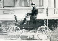 Mystery Foto #32 Solved: Willie K. Going for an Early Ride in his 1899 Locomobile Runabout