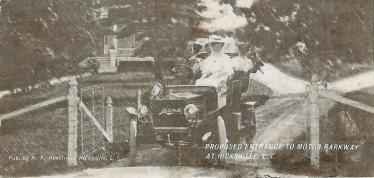 Mystery Friday Foto #29 Partially Solved: A  Mitchell at the “Proposed Entrance to the Motor Parkway at Hicksville”