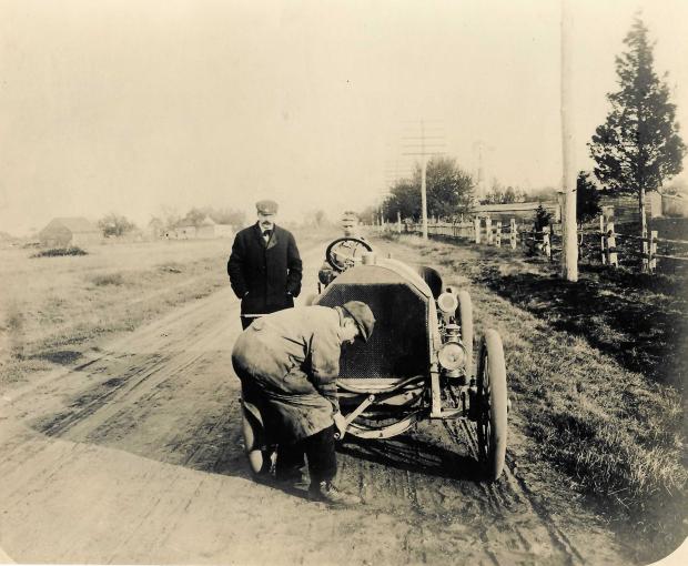 Mystery Friday Foto #25 Solved: The 1905 Locomobile Being Tested
