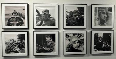 Mystery Friday Foto #23 Solved; A Montage of Vanderbilt Cup Drivers at 150 Motor Parkway