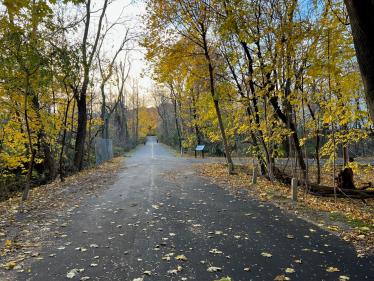 Walking the “reconstructed” Motor Parkway from Springfield Boulevard to Winchester Boulevard in Queens