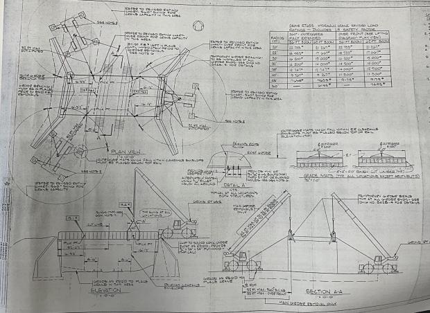 Mystery Friday Foto #22 Solved; Blueprints to Remove the East Williston Motor Parkway Railroad Bridge