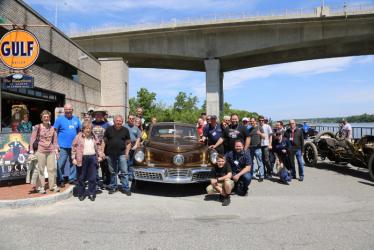 Three Long Island Clubs and Three Tuckers Visit Tucker 1044 at Waterfront at Roslyn