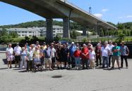 Classic Car Club and Nassau County Historical Society Visit Waterfront at Roslyn