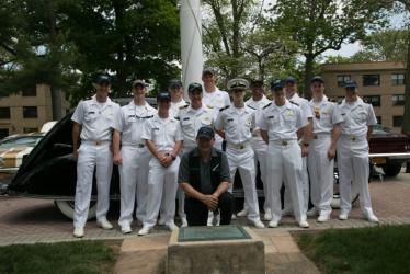 Vintage Cars, Smiles and Thumbs-Ups from The U.S. Merchant Marine Academy Car Show