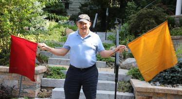 Helck Family Collection: The Only Known Existing  1905 Vanderbilt Cup Race Flags?