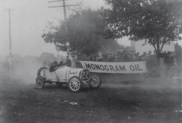 Mystery Friday Foto #35 Solved:&nbsp; Bert Dingley taking the Hicksville Turn in a Pope-Hartford at the 1910 Vanderbilt Cup Race