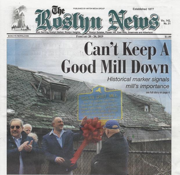 Roslyn Landmark Society in the News (Updated: 2/21/2019)