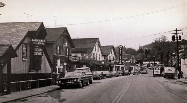 Mystery Foto #17 Solved: Old Northern Boulevard, Roslyn in the Early 1960s