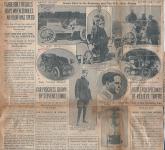 New York Post, January 3, 1925: “Vanderbilt Recalls Days When 30 Miles An Hour Was Speed”&nbsp; Part I